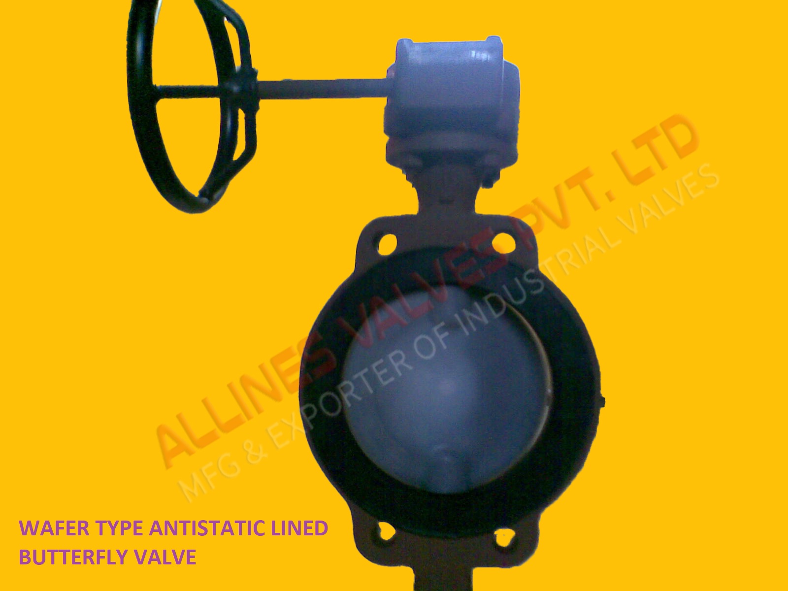 PTFE LINED Y-GLOBE VALVE